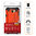 Military Defender Tough Shockproof Case for Samsung Galaxy J7 Prime - Red